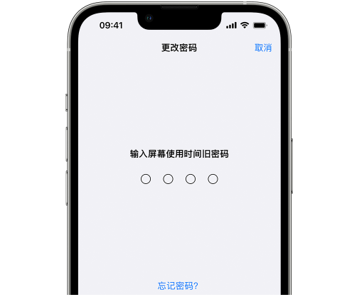 鄂伦春iPhone屏幕维修分享iPhone屏幕使用时间密码忘记了怎么办 