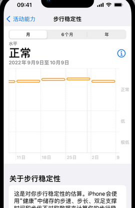 鄂伦春iPhone手机维修如何在iPhone开启'步行稳定性通知'