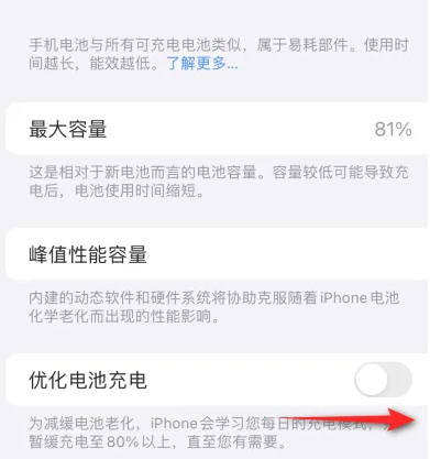 鄂伦春苹果15维修分享iPhone15充电到80%就充不进电了怎么办 