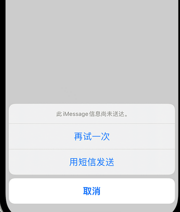 鄂伦春apple维修iPhone上无法正常发送iMessage信息