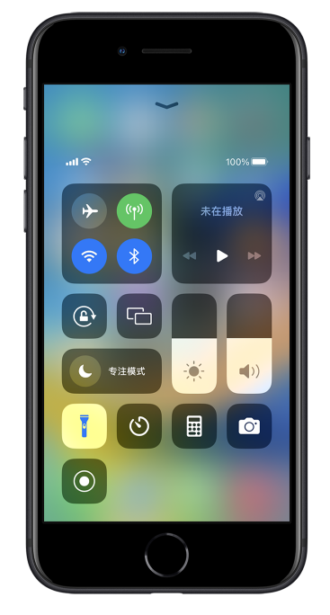 鄂伦春苹果14维修分享苹果iPhone 14 Pro手电筒开启方法 