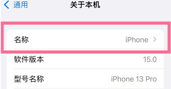 鄂伦春苹果13维修分享iPhone 13热点名字设置教程 