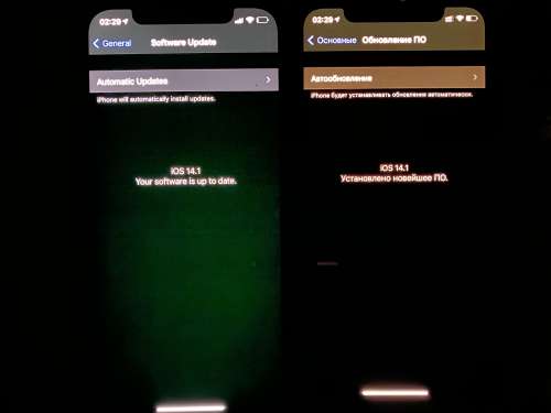 鄂伦春苹果手机维修分享iPhone 12 显示黑色画面时发绿光怎么办 